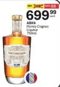 Liquor City ABK6 Honey Cognac Liqueur offer