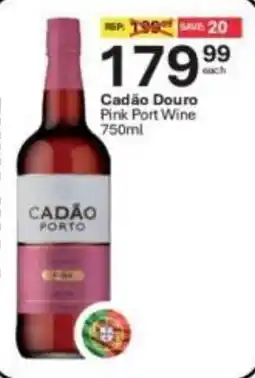 Liquor City Cadao Douro Pink Port Wine offer