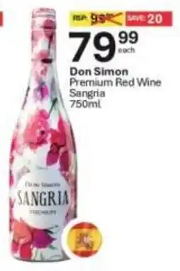 Liquor City Don Simon Premium Red Wine Sangria offer