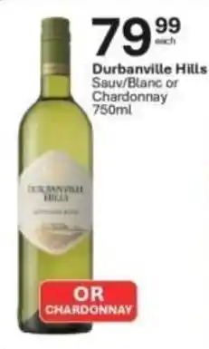 Liquor City Durbanville Hills Sauv/ Blanc or Chardonnay offer