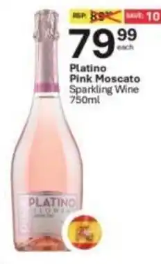 Liquor City Platino Pink Moscato Sparkling Wine offer
