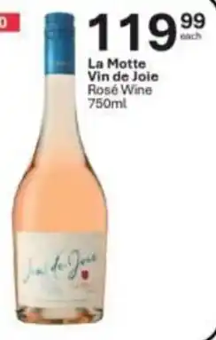 Liquor City La Motte Vin de Joie Rosé Wine offer