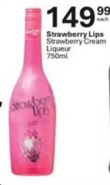 Liquor City Strawberry Lips Strawberry Cream Liqueur offer