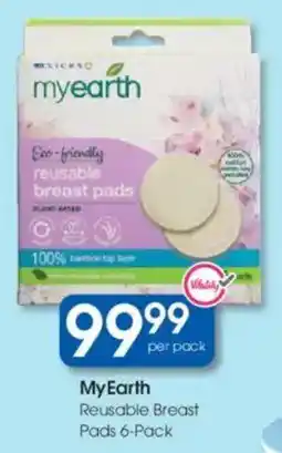 Clicks My Earth Reusable Breast Pads offer