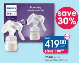 Clicks Philips Avent Manual Breast Pump offer