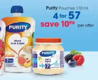 Clicks Purity Pouches offer