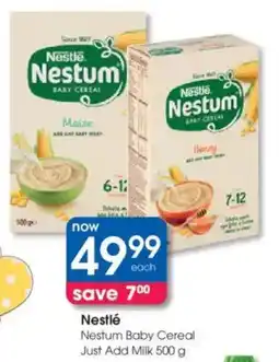 Clicks Nestlé Nestum Baby Cereal Just Add Milk offer