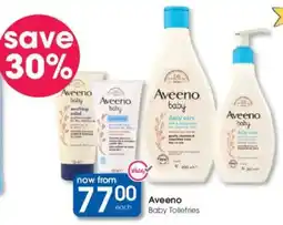 Clicks Aveeno Baby Toiletries offer