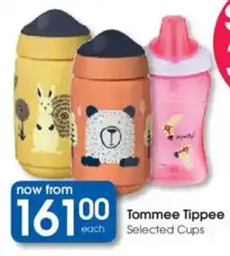 Clicks Tommee Tippee Selected Cups offer