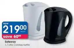 Clicks Safeway Cordless Kettle offer