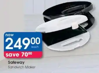Clicks Safeway Sandwich Maker offer