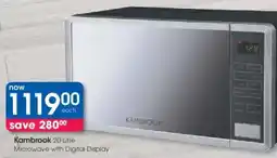 Clicks Kambrook Microwave with Digital Display offer