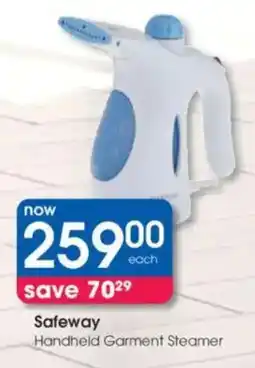 Clicks Safeway Handheld Garment Steamer offer