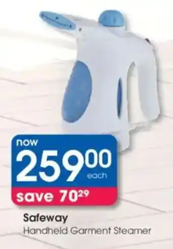 Clicks Safeway Handheld Garment Steamer offer