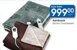 Clicks Kambrook Electric Overblanket offer