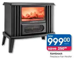Clicks Kambrook Fireplace Fan Heater offer