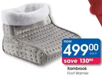 Clicks Kambrook Foot Warmer offer