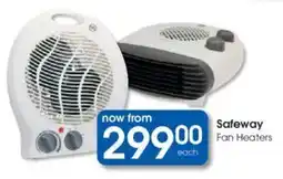Clicks Safeway Fan Heaters offer