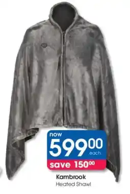 Clicks Kambrook Heated Shawl offer