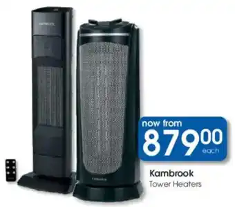 Clicks Kambrook Tower Heaters offer