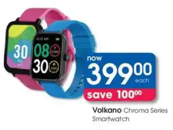 Clicks Volkano Chroma Series Smartwatch offer