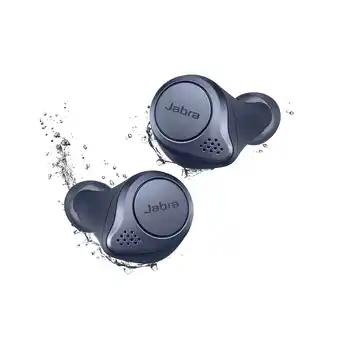 Incredible Connection Jabra Elite Active 75t TWS Earphones Navy offer