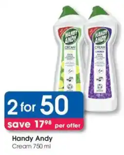 Clicks Handy Andy Cream offer