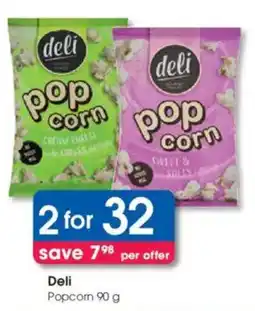 Clicks Deli Popcorn offer