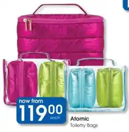 Clicks Atomic Toiletry Bags offer