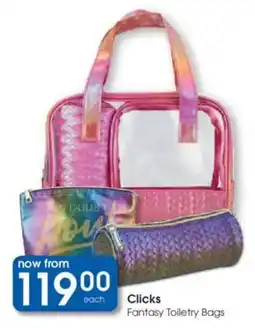 Clicks Clicks Fantasy Toiletry Bags offer