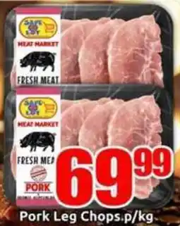 Three Star Cash and Carry Pork Leg Chops offer