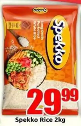 Three Star Cash and Carry Spekko Rice offer