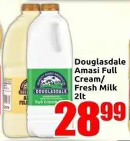 Three Star Cash and Carry Douglasdale Amasi Full Cream/ Fresh Milk offer