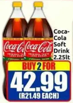 Three Star Cash and Carry Coca-Cola Soft Drink offer