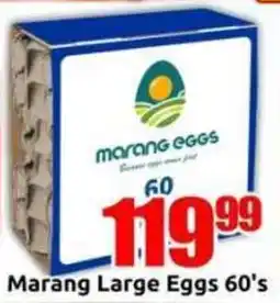 Three Star Cash and Carry Marang Large Eggs offer