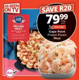 Checkers Cape Point Frozen Prawn Meat offer