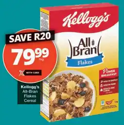 Checkers Kellogg's All-Bran Flakes offer