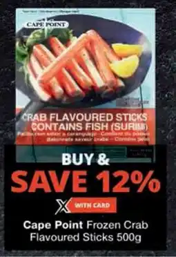 Checkers Cape Point Frozen Crab Flavoured Sticks offer