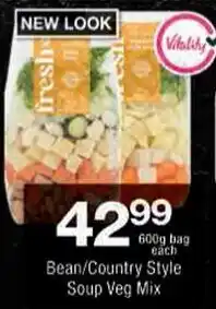Checkers Bean/ Country Style Soup Veg Mix offer