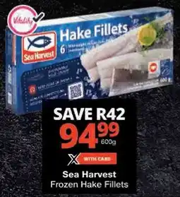 Checkers Sea Harvest Frozen Hake Fillets offer