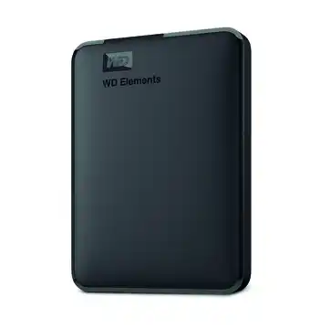 WD Elements Portable 1TB Black Worldwide Portable Hard Drive