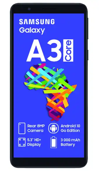 Incredible Connection Samsung Galaxy A3 Core Black 16GB Dual Sim offer