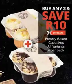 Checkers Freshly Baked Cupcakes All Variants offer