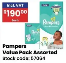 Africa Cash and Carry Pampers Value Pack Assorted offer