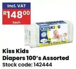 Africa Cash and Carry Kiss Kids Diapers Assorted offer