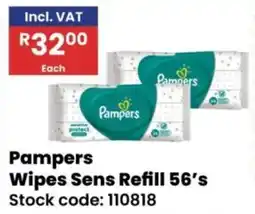 Africa Cash and Carry Pampers Wipes Sens Refill offer