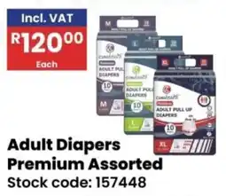 Africa Cash and Carry Adult Diapers Premium Assorted offer