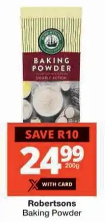 Checkers Robertsons Baking Powder offer