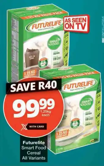 Checkers Futurelife Smart Food Cereal All Variants offer