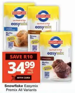 Checkers Snowflake Easymix Premix All Variants offer